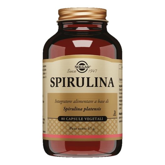 Solgar Spirulina - 80 capsule