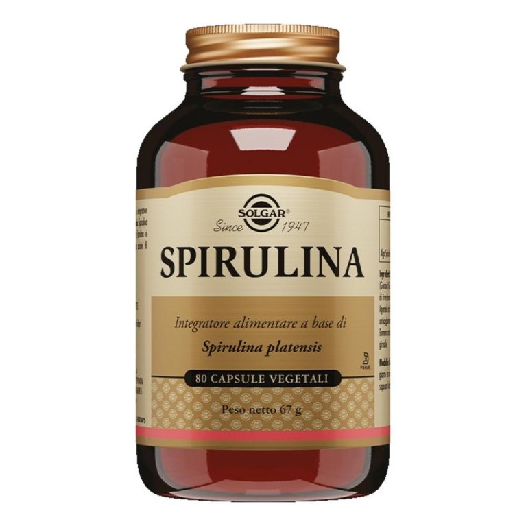 Solgar Spirulina - 80 capsule
