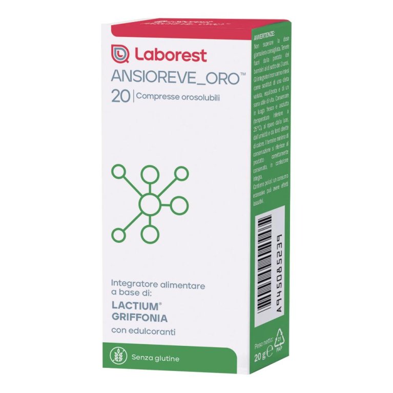 ANSIOREVE ORO 20CPR