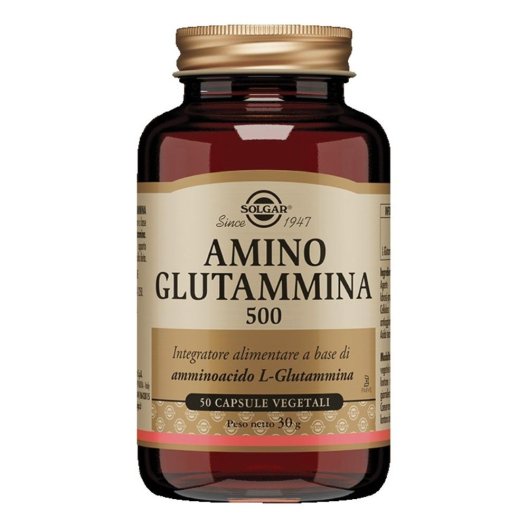 AMINO GLUTAMMINA 500 50CPS VEG AMINO GLUTAMMINA 500 50CPS VEG