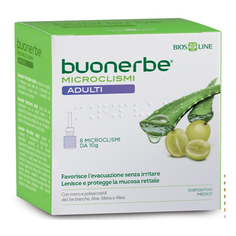 BUONERBE MICROCLISMI ADULTI 6P BUONERBE MICROCLISMI ADULTI 6P