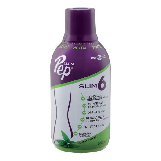 ULTRA PEP SLIM 6 ZERO TE'500ML ULTRA PEP SLIM 6 ZERO TE'500ML