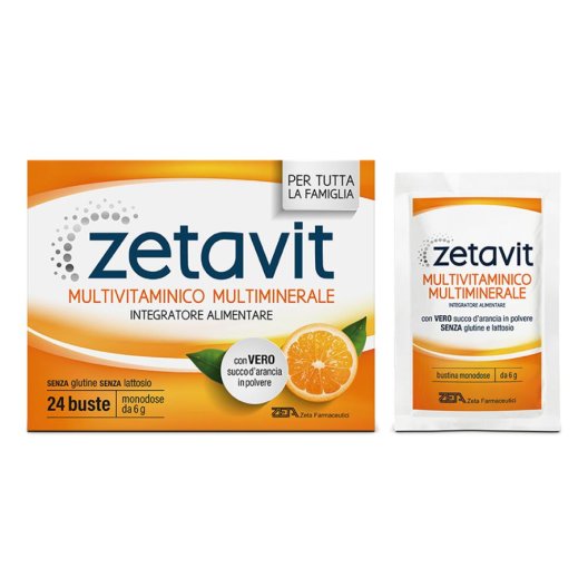 ZETAVIT MULTIVITAMINICO 24BUST ZETAVIT MULTIVITAMINICO 24BUST