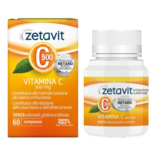 ZETAVIT C500 RETARD 60CPR ZETAVIT C500 RETARD 60CPR
