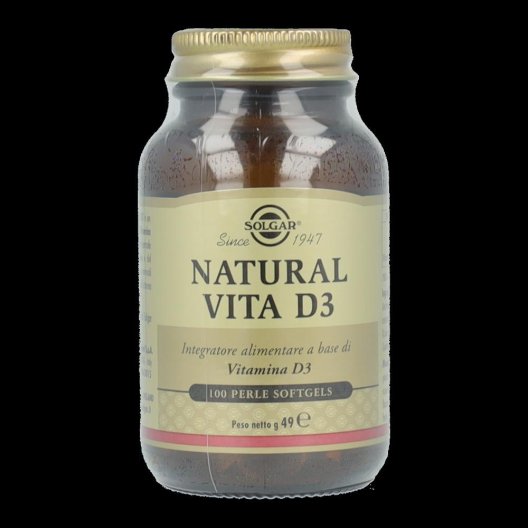 NATURAL VITA D3 1000 100PRL
