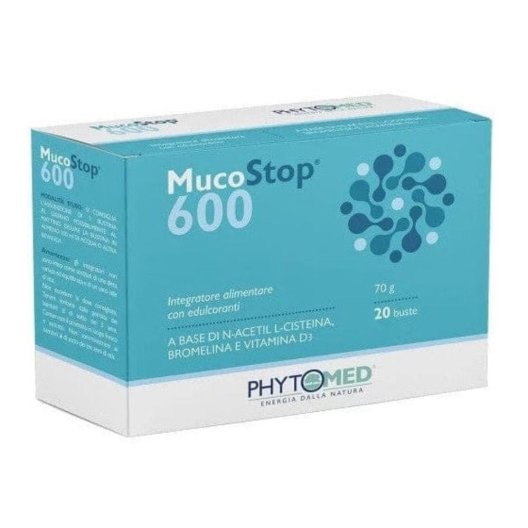 MUCOSTOP 600MG  20BUST