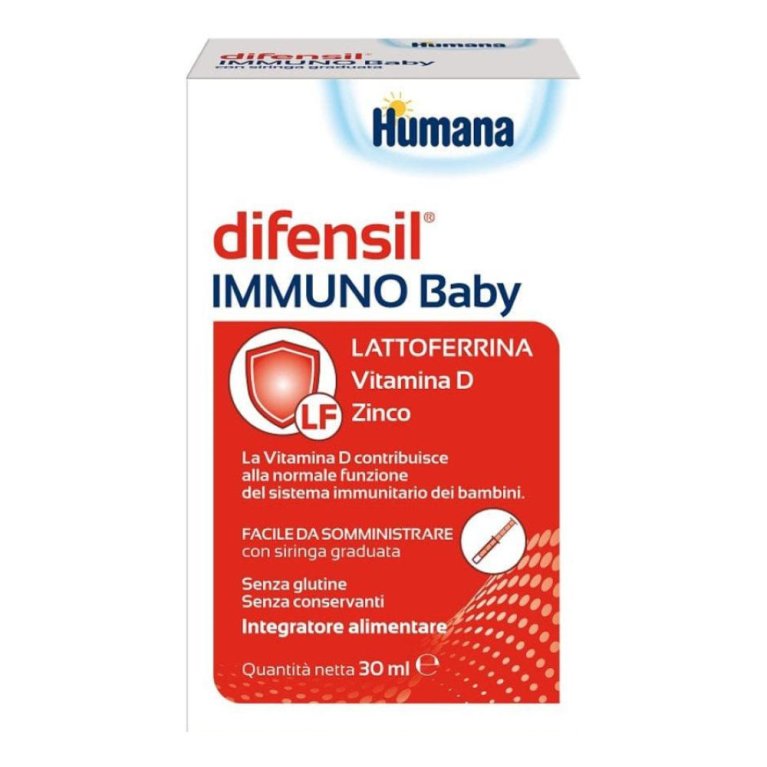 Difensil Immuno Baby gocce - integratore per bambini con lattoferrina - 30 ml