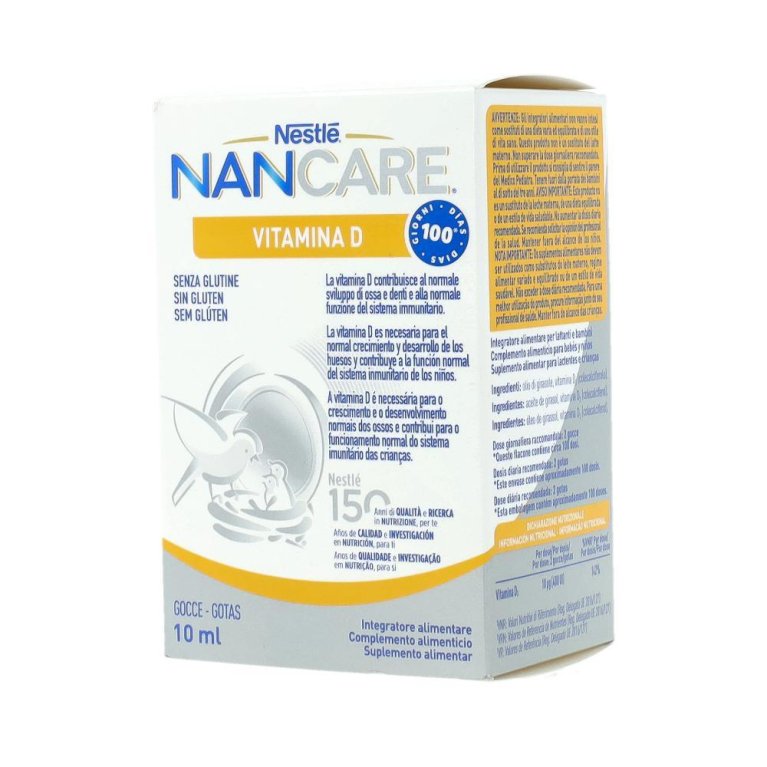 NANCARE VITAMINA D GOCCE 10ML