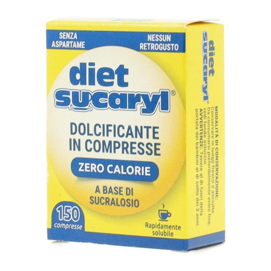 DIET SUCARYL 150CPR N/F