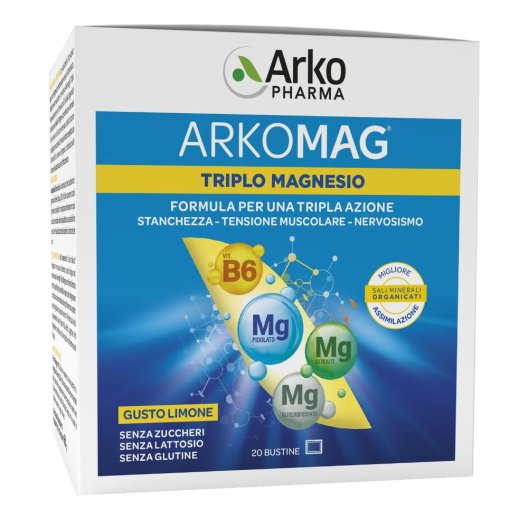 ARKOMAG TRIPLO MAGNESIO 20BUST ARKOMAG TRIPLO MAGNESIO 20BUST