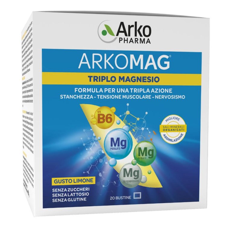 ARKOMAG TRIPLO MAGNESIO 20BUST ARKOMAG TRIPLO MAGNESIO 20BUST