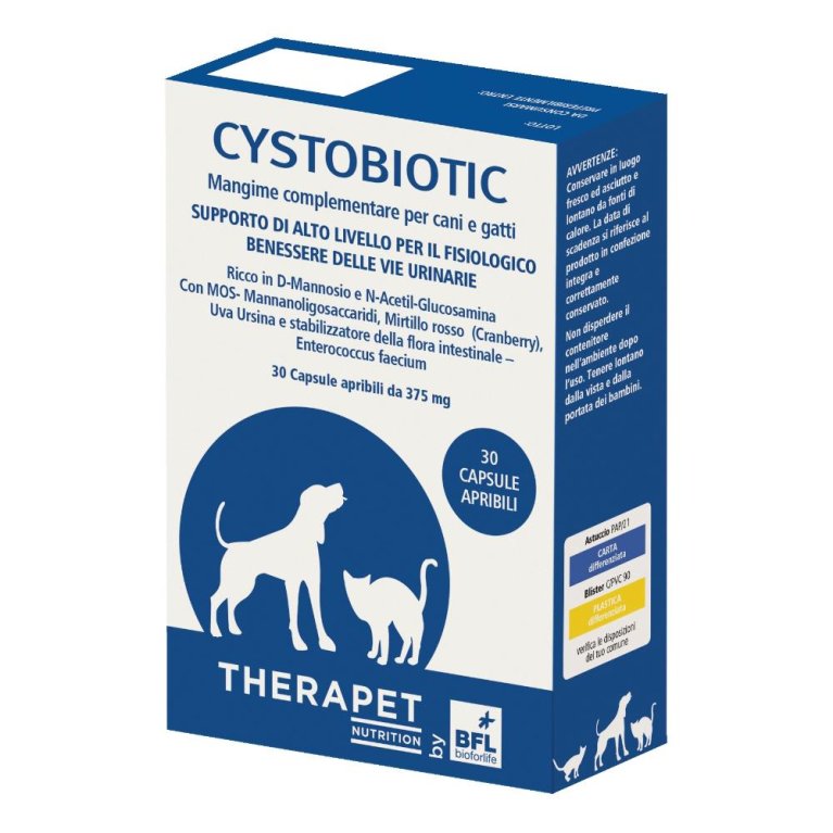 CYSTOBIOTIC THERAPET 30 CPS