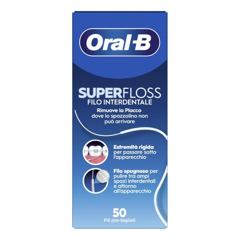 ORALB MAN FILO SUPERFLOSS NEW ORALB MAN FILO SUPERFLOSS NEW