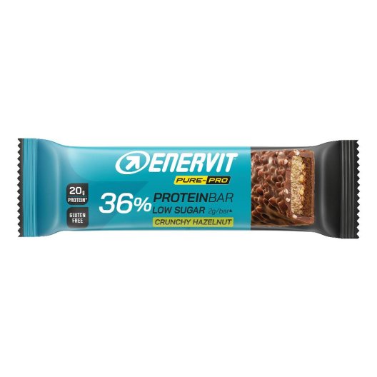 ENERVIT PP BAR 36% HAZELNUT55G