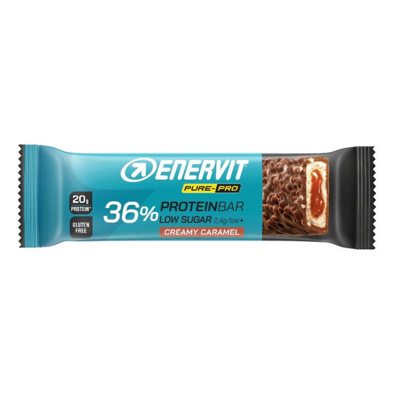 ENERVIT PP BAR 36% CARAMEL 55G