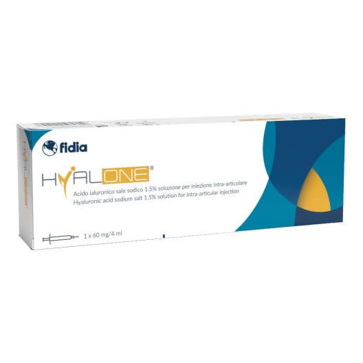 HYALONE INTRA-ART 60MG 4ML 1PZ HYALONE INTRA-ART 60MG 4ML 1PZ