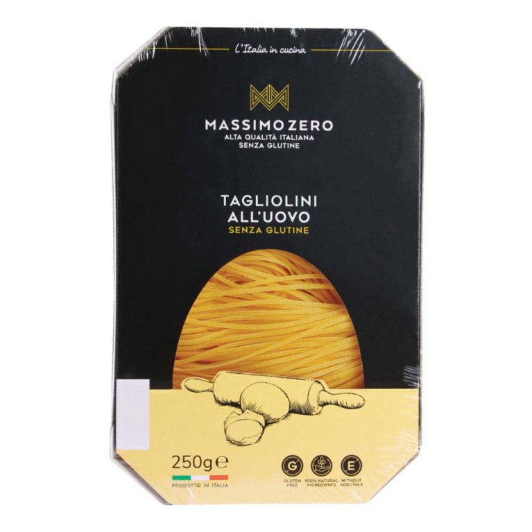 MASSIMO ZERO TAGLIOL UOVO 250G MASSIMO ZERO TAGLIOL UOVO 250G