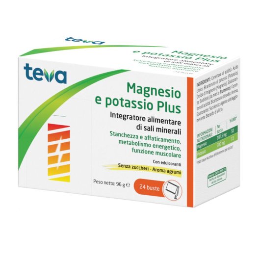 MAGNESIO POTASSIO PLUS 24BUST MAGNESIO POTASSIO PLUS 24BUST