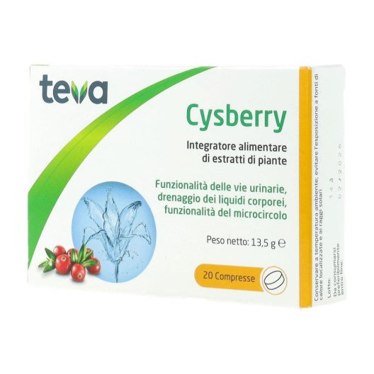 CYSBERRY TEVA 20CPR