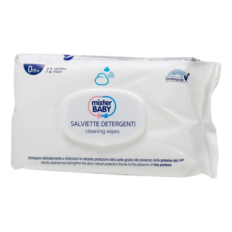 MISTER BABY SALVIETTE DET 72PZ MISTER BABY SALVIETTE DET 72PZ