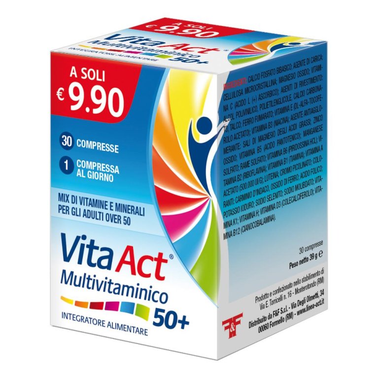 MULTIVITAMINICO ACT 50+ 30CPR