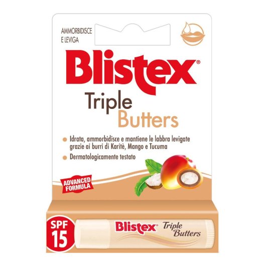 BLISTEX TRIPLE BUTTERS STK LAB