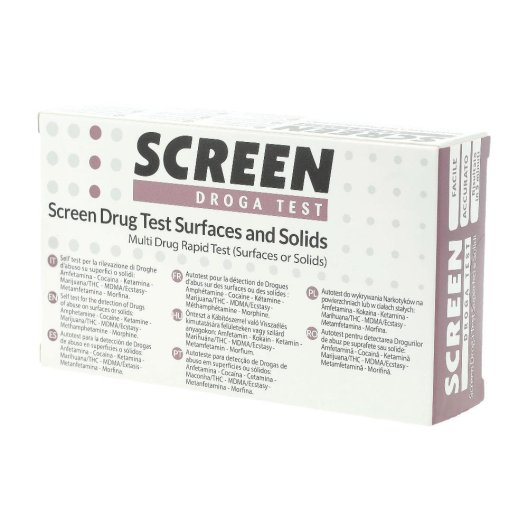 SCREEN DROGA TEST SUP/POLV 1PZ SCREEN DROGA TEST SUP/POLV 1PZ