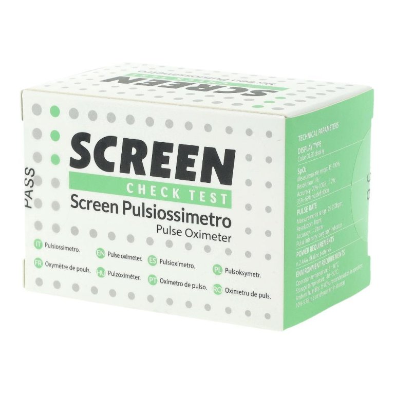 SCREEN PULSIOSSIMETRO