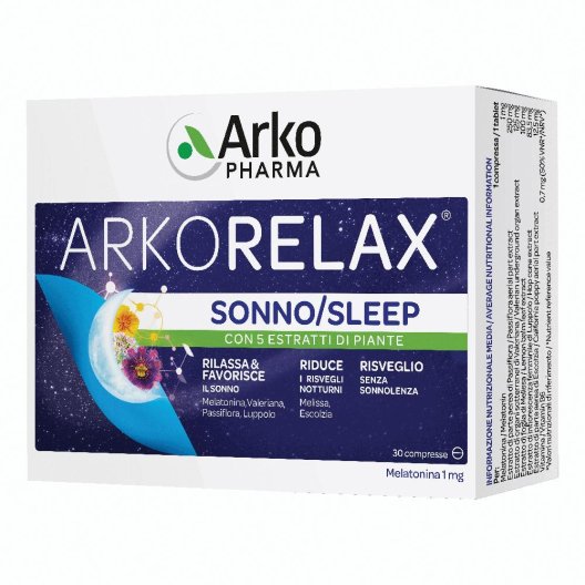 ARKORELAX SONNO 30CPR ARKORELAX SONNO 30CPR