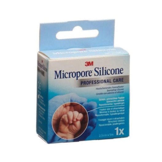 CER MICROPORE SIL 2,5X500CM