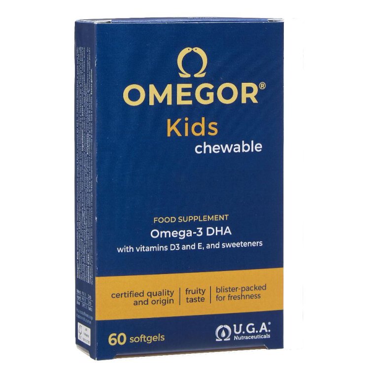 OMEGOR KIDS 60CPS MASTICABILI