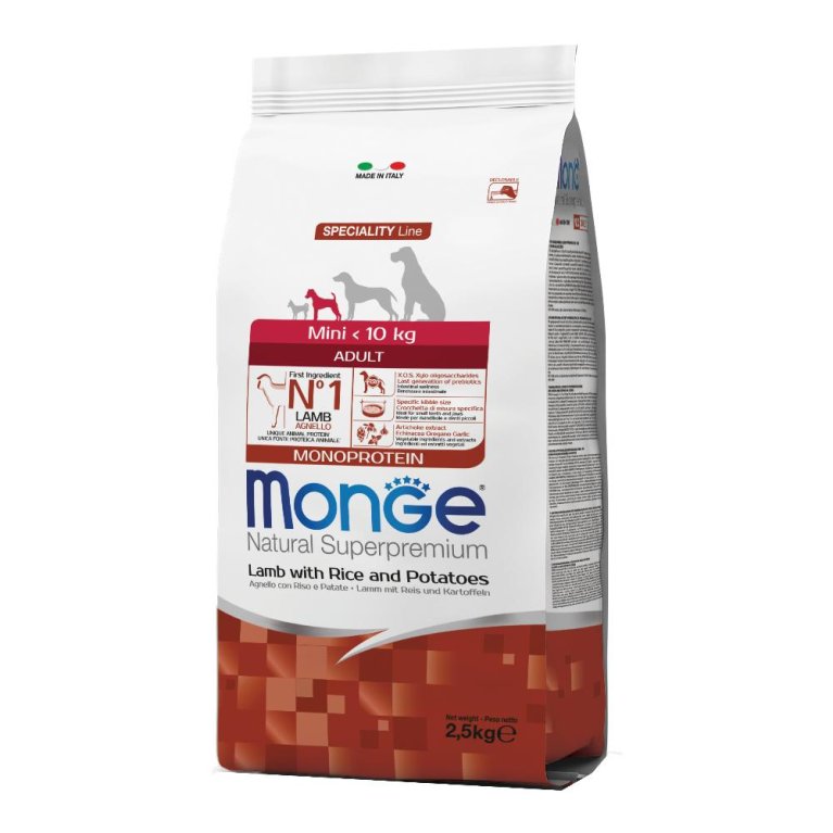 MONGE DOG ADULT MINI AGNELLO 2