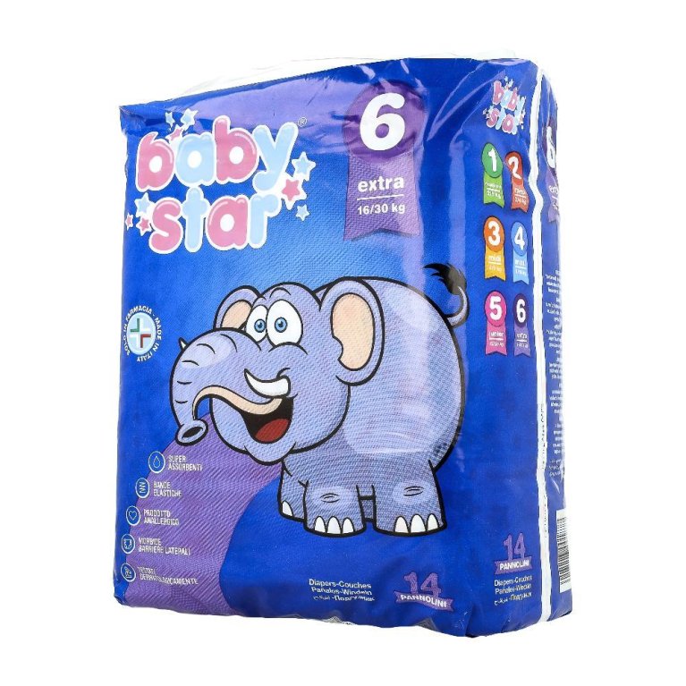 BABYSTAR EXL PANN.16/30KG 14P