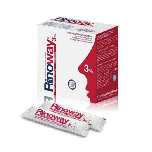 Rinoway 3% sali ipertonici 60 bustine
