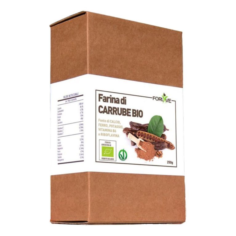 FARINA DI CARRUBE BIO 250GR FO