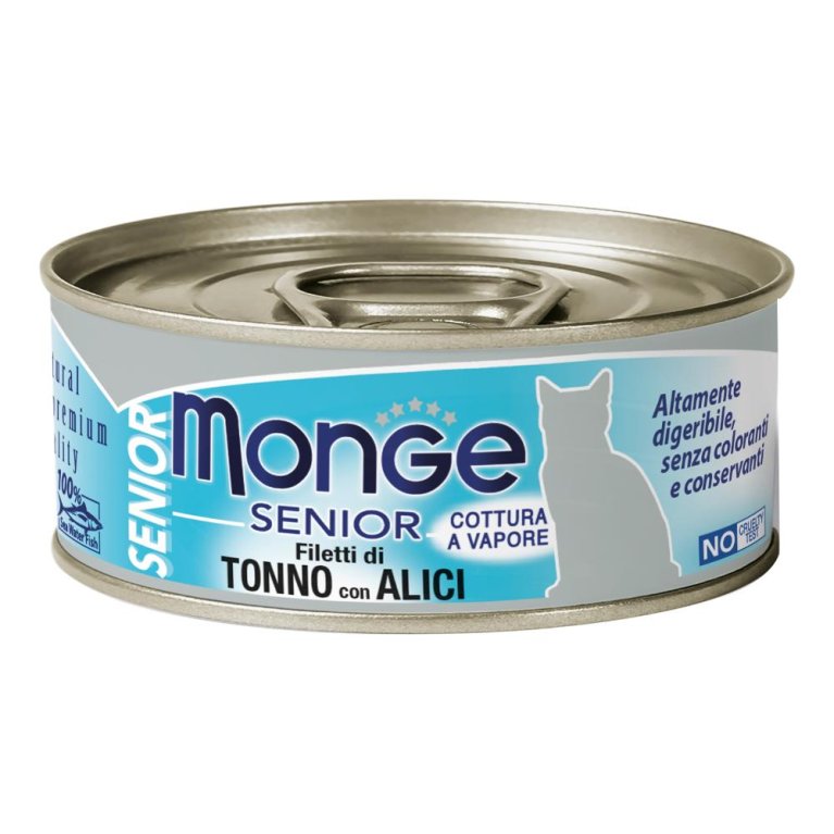 MONGE CAT SENIOR TONNO/ACCIUGH MONGE CAT SENIOR TONNO/ACCIUGH