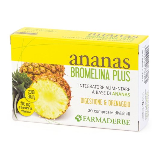 ANANAS BROMELINA PLUS 30CPR ANANAS BROMELINA PLUS 30CPR