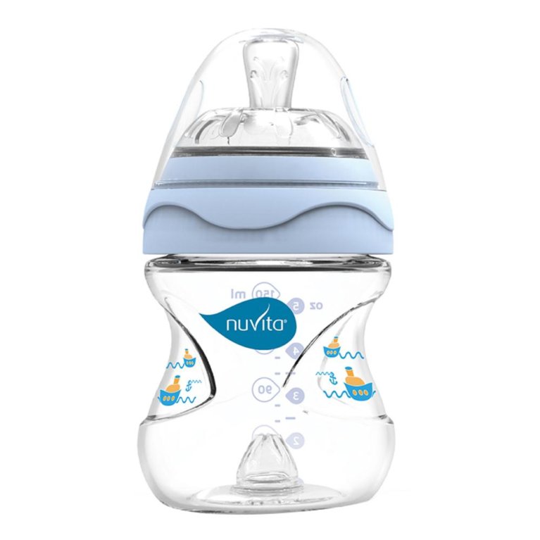 NUVITA MIMIC BIBERON 150ML BLU NUVITA MIMIC BIBERON 150ML BLU