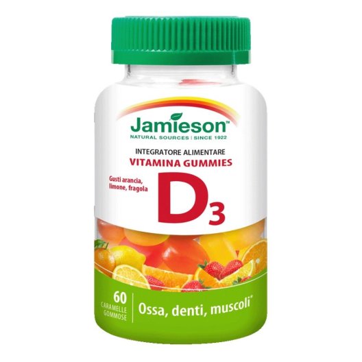 JAMIESON VITAMINA D GUM 60CARA