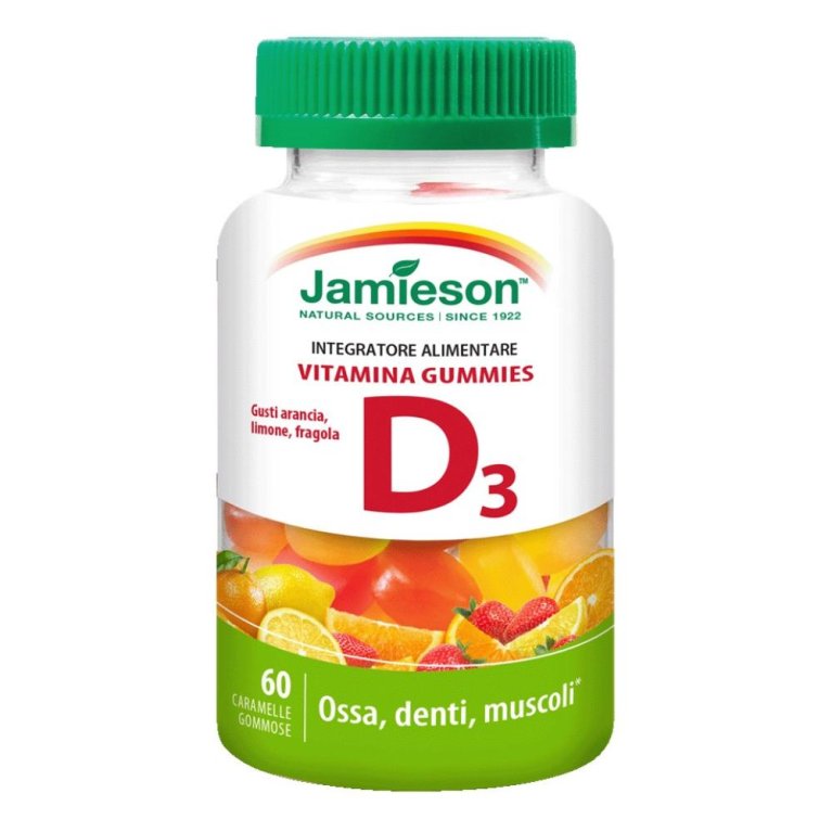JAMIESON VITAMINA D GUM 60CARA JAMIESON VITAMINA D GUM 60CARA