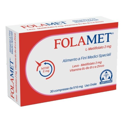 FOLAMET 30CPR 500MG