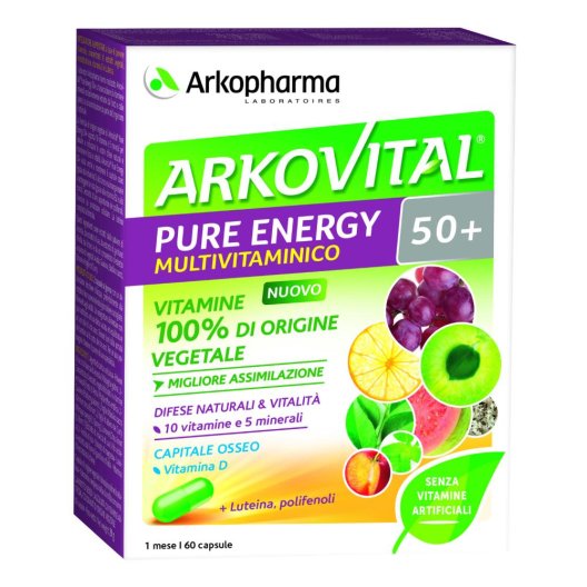 ARKOVITAL PURE ENERGY50+ 60CPS ARKOVITAL PURE ENERGY50+ 60CPS