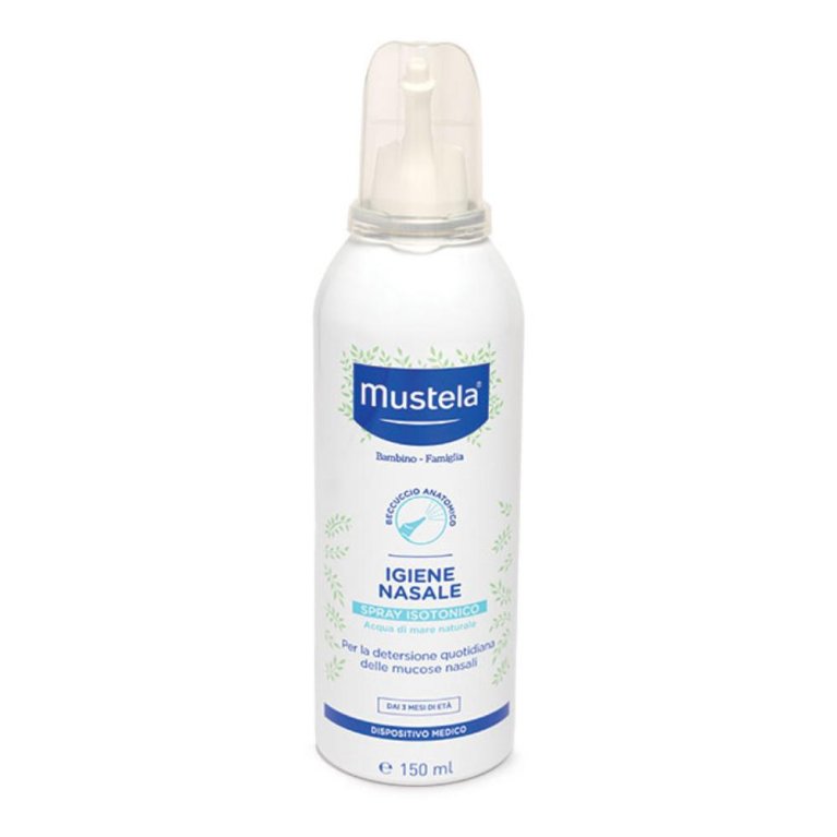 Mustela spray nasale isotonico - 150 ml - con acqua di mare 100% naturale Mustela spray nasale isotonico - 150 ml - con acqua di mare 100% naturale
