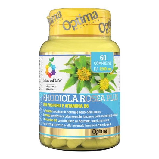 RHODIOLA ROSEA PLUS 60CPR RHODIOLA ROSEA PLUS 60CPR