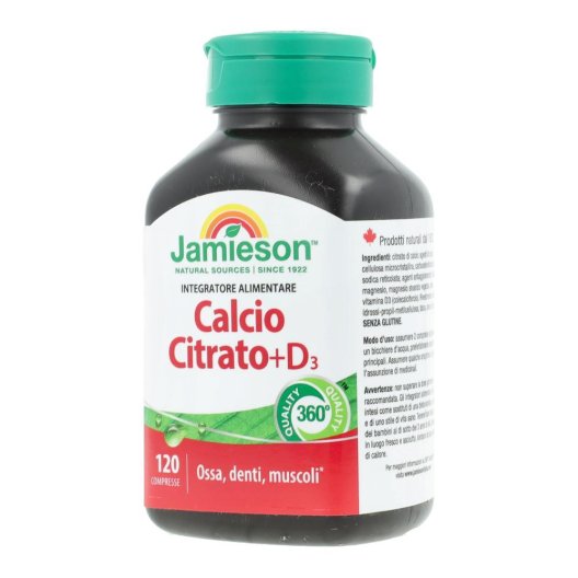 JAMIESON CALCIO CITRATO+VIT D3