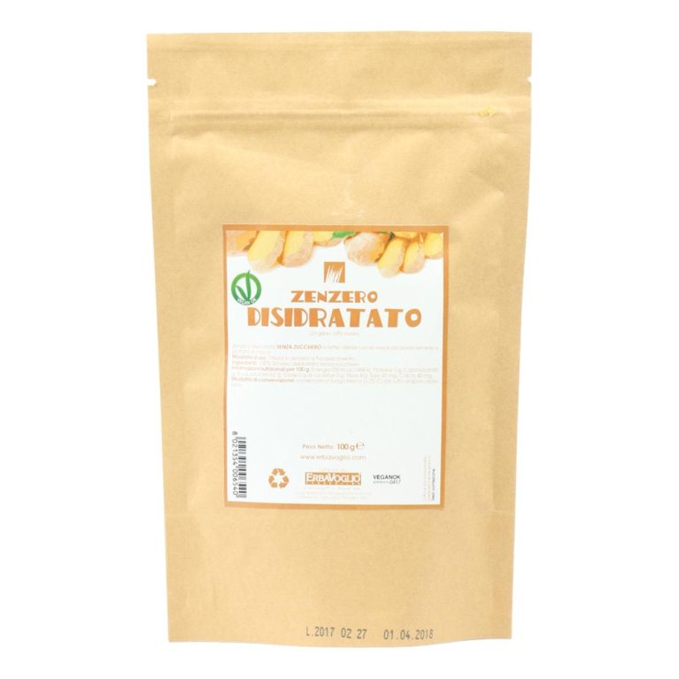 ZENZERO DISIDRATATO 100G S/ZUC ZENZERO DISIDRATATO 100G S/ZUC