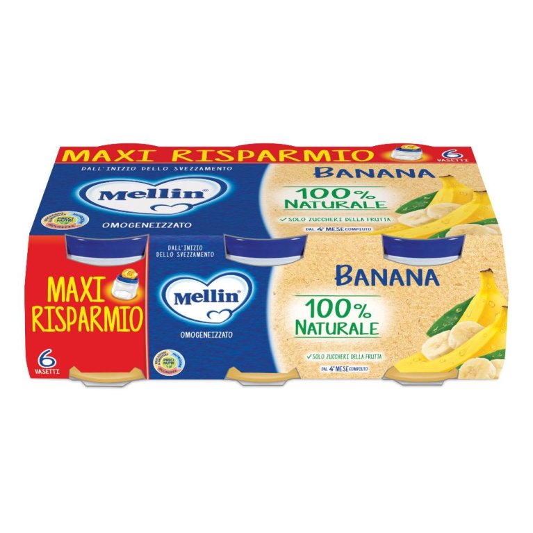 MELLIN OMOG BANANA 6X100G MELLIN OMOG BANANA 6X100G