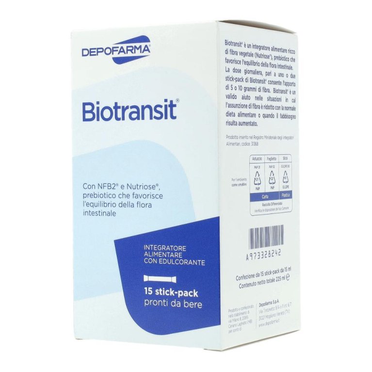 BIOTRANSIT 15STICK 15ML