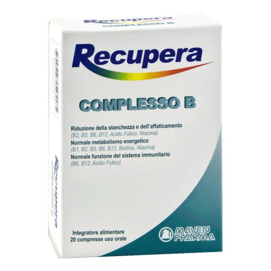 RECUPERA COMPLESSO B 20CPR RECUPERA COMPLESSO B 20CPR
