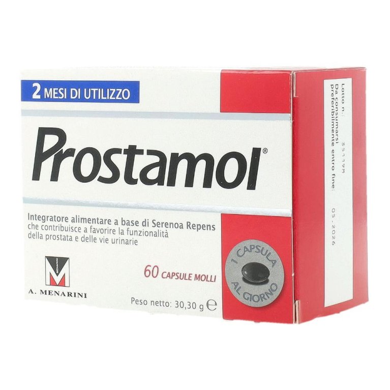 Prostamol - 60 capsule - integratore per la prostata